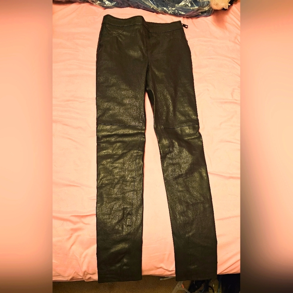 Nasty Gal genuine leather pants (the Jett Pant)